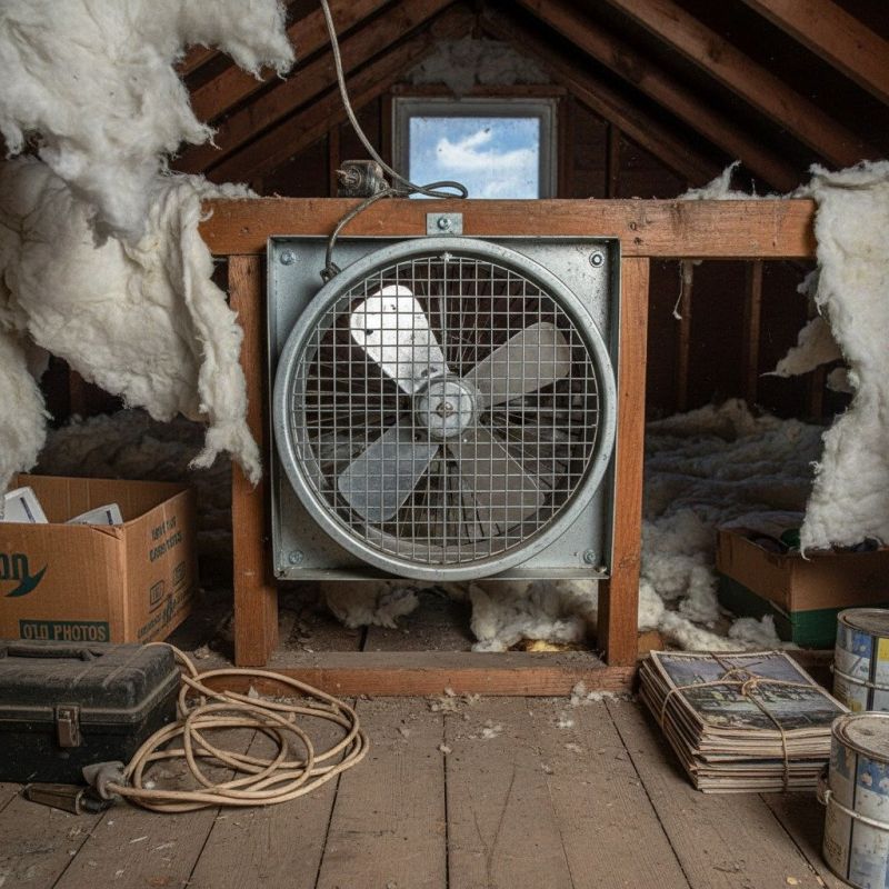 Attic Fan Installation in Heber City, UT
