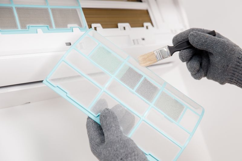 Mini Split Filter Cleaning